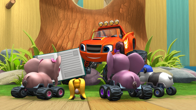Blaze and the Monster Machines : Babysitting Heroes'