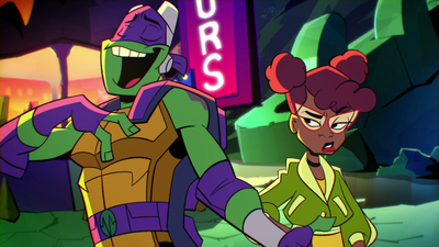 Rise of the Teenage Mutant Ninja Turtles : Donnie vs. Witch Town/Raph's Ride-Along'