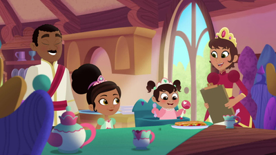 Nella, die Ritterprinzessin : Ein perfektes Familienportrait / Riesenärger'