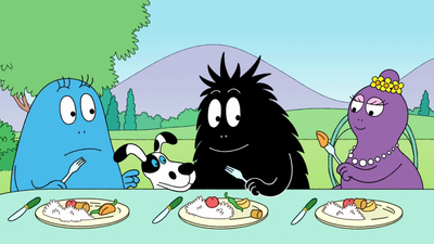BARBAPAPA und Familie : Die sieben Lebensmittel / Das Fell-Portrait'