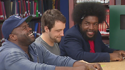Silent Library : Jimmy Fallon and The Roots'