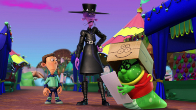 Planeta Sheen : El sombrero perdido / Pegado a la lengua'