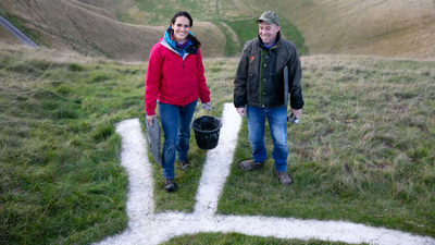 Mystisches Großbritannien : Das Geheimnis des Weißen Pferdes'