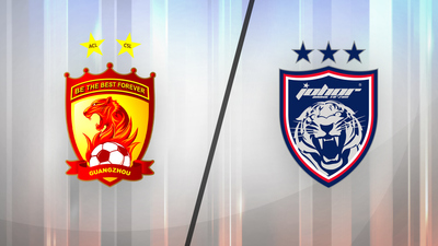 AFC Champions League : Guangzhou vs. Johor Darul Ta'zim'