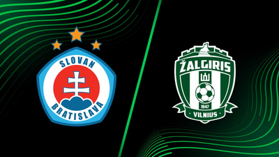 UEFA Europa Conference League : Slovan Bratislava vs. Zalgiris'