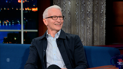 The Late Show with Stephen Colbert : 9/28/2022 (Anderson Cooper, Sosie Bacon)'