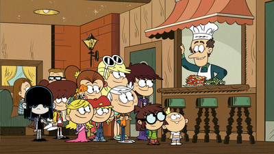 The Loud House : Cena y Televisión / El querido Sofá'
