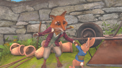 Peter Rabbit : El cuento del botín de fresas de Benjamin / El cuento del zorro mentiroso'