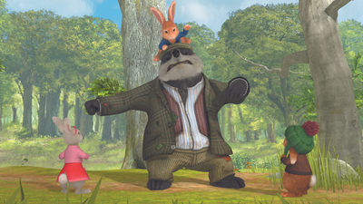 Peter Rabbit : El cuento del recital del Señor Fisher / El cuento de los verdaderos amigos'