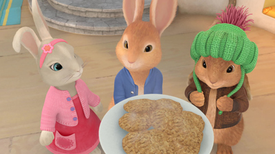 Peter Rabbit : El tazón de leche de Mittens / La primera flor de primavera'