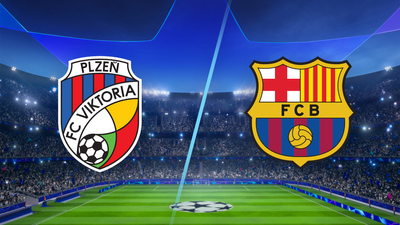 UEFA Champions League : Viktoria Plzen vs. Barcelona'