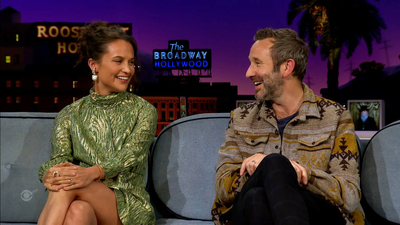 The Late Late Show with James Corden : 11/2/22  (Alicia Vikander, Chris O'Dowd, Tommy McLain)'