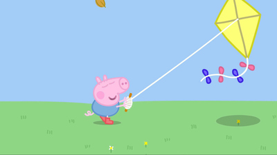 Peppa Pig : Flying a Kite'