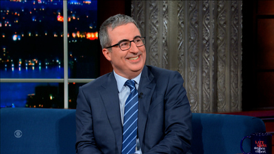 The Late Show with Stephen Colbert : 11/7/22 (John Oliver, The Lion King Broadway Cast)'