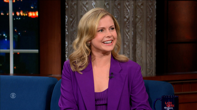 The Late Show with Stephen Colbert : 11/9/22 (Rose McIver)'