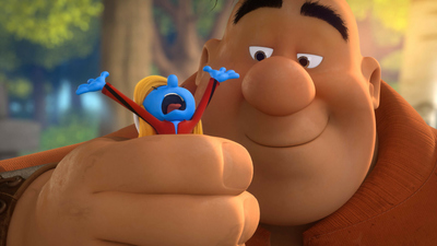 Os Smurfs : Amor de Ogro'