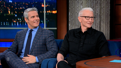 The Late Show with Stephen Colbert : 12/15/22 (Andy Cohen, Anderson Cooper)'