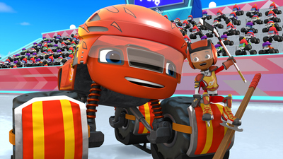 Blaze e le Mega Macchine : Giochi sulla neve'