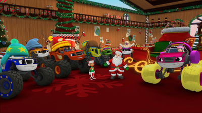 Blaze y Los Monster Machines : La Supernavidad de Blaze'
