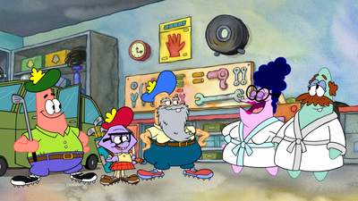 The Patrick Star Show : Gas Station Vacation/Bunny the Barbarian'