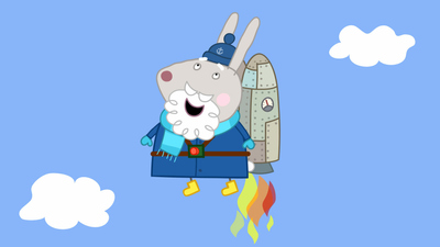 Peppa Pig : Grampy Rabbit's Jetpack/In the Future/The Electric Car/Detective Potato/The Flying Vet'