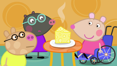 Peppa Pig : Mandy Mouse's Birthday/Poems/Looking for Things/Please and Thank You/The Library'
