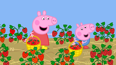 Peppa Pig : Strawberries/Pizza! Pizza!/Grandpa Pig's Birthday/Pancakes/Teddy's Day Out'