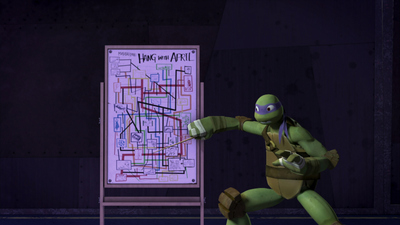 Las Tortugas Ninja : Un Mono Psíquico'