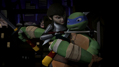 Las Tortugas Ninja : Una Chica Nueva en la Ciudad'