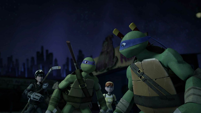 Las Tortugas Ninja : El cerdo y el rinoceronte'