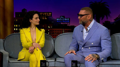 The Late Late Show with James Corden : 2/1/23 (Dave Bautista, Jenny Slate, Stephen Sanchez, Em Beihold)'