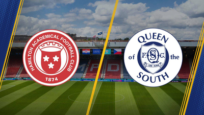 Scottish Professional Football League : Hamilton Academical vs. Queen of the South'