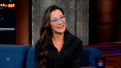 The Late Show with Stephen Colbert : 3/1/23 (Michelle Yeoh, Riley Keough)'