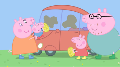 Peppa Pig : Cleaning the Car'