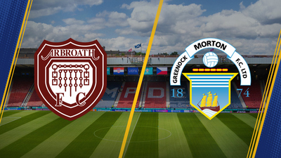 Scottish Professional Football League : Arbroath vs. Greenock Morton'
