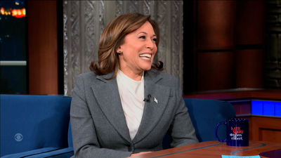 The Late Show with Stephen Colbert : 3/15/23 (Kamala Harris, Carrie Coon)'