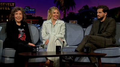 The Late Late Show with James Corden : 3/15/23 (Lily Tomlin, Sienna Miller, Kit Harington, Dan Levy)'