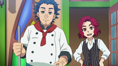 Beyblade Burst : Hyuga und Lain gegen Hikaru und Aiger!'