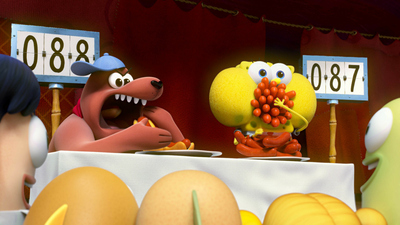 Kamp Koral : Bob la petite éponge : L'œil du hot-dog / Gâteau en solo'