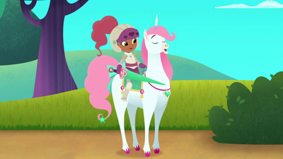 Nella, Una Princesa Valiente : La unicornio del lago / El problema del juguete de Trinket'