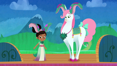 Nella, Una Princesa Valiente : Trinket en patines / El dragón valiente'