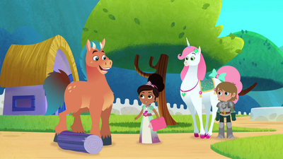 Nella, Una Princesa Valiente : La feria compartir / Cascos con talento'