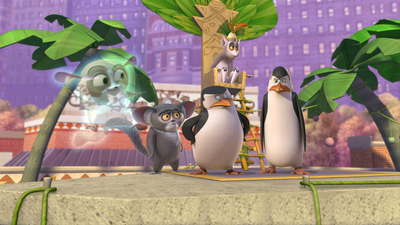 The Penguins of Madagascar : The Penguin Stays in the Picture/Huffin and Puffin'
