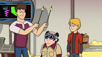 Las aventuras de Kid Danger : Monstruo palomita / Juego de drones'