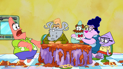 The Patrick Star Show : Dad's Stache Stash / A Root Galoot'