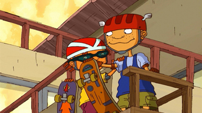 Rocket Power : El señor B está en la casa / El rompe-tablas Otto'