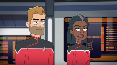Star Trek: Lower Decks : Mondtrümmer und Liebesleid'