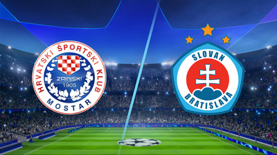 UEFA Champions League : Zrinjski vs. Slovan Bratislava'