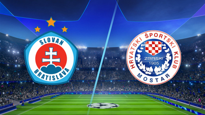 UEFA Champions League : Slovan Bratislava vs. Zrinjski'