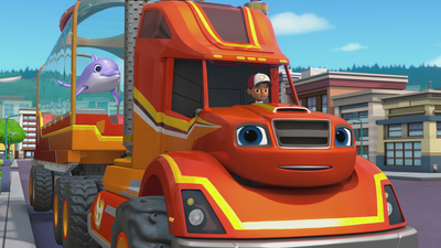 Blaze and the Monster Machines : Big Rig: Dolphin Delivery'
